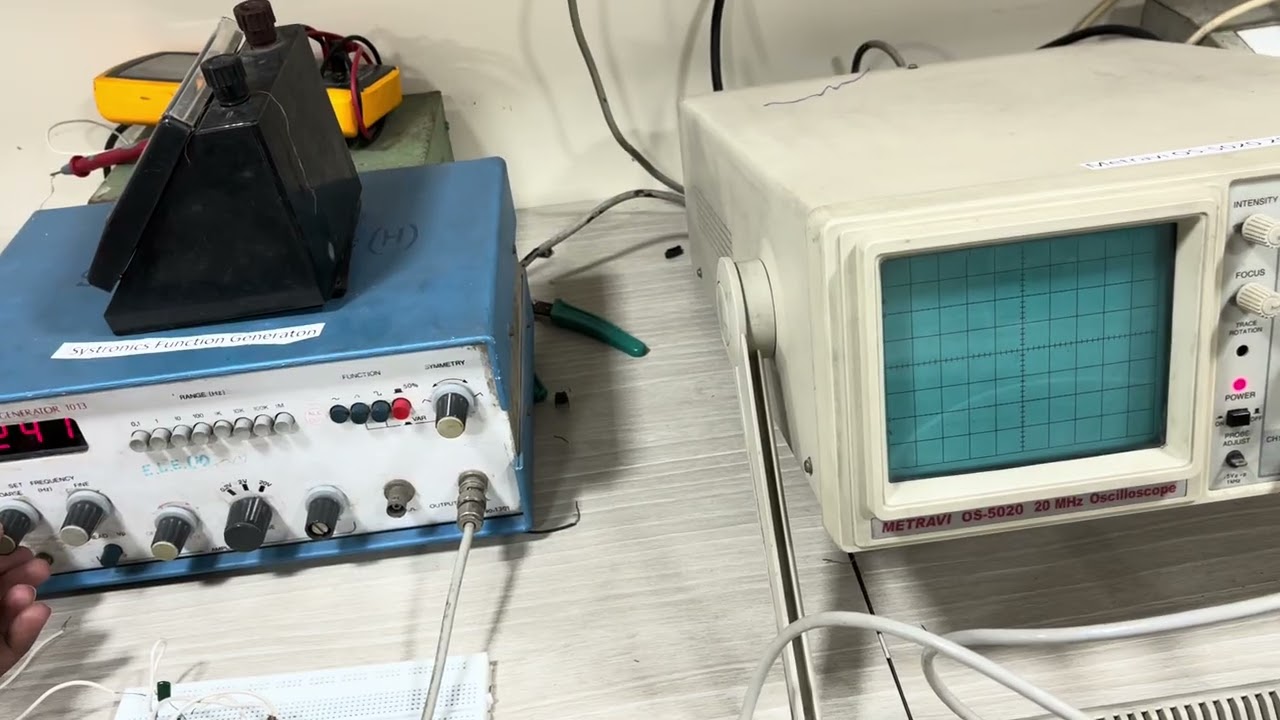 Passive RC Circuit as a High Pass Filter
