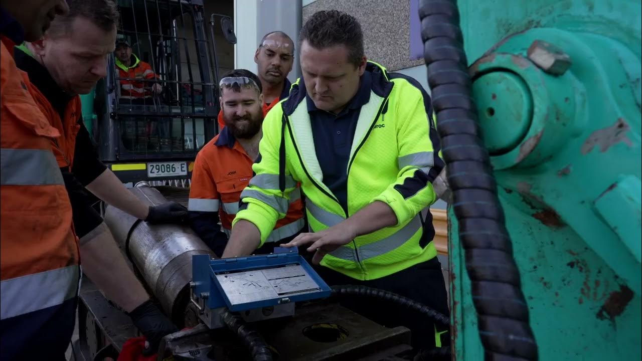 Epiroc Training at Australian Hammer Supplies Hire YouTube