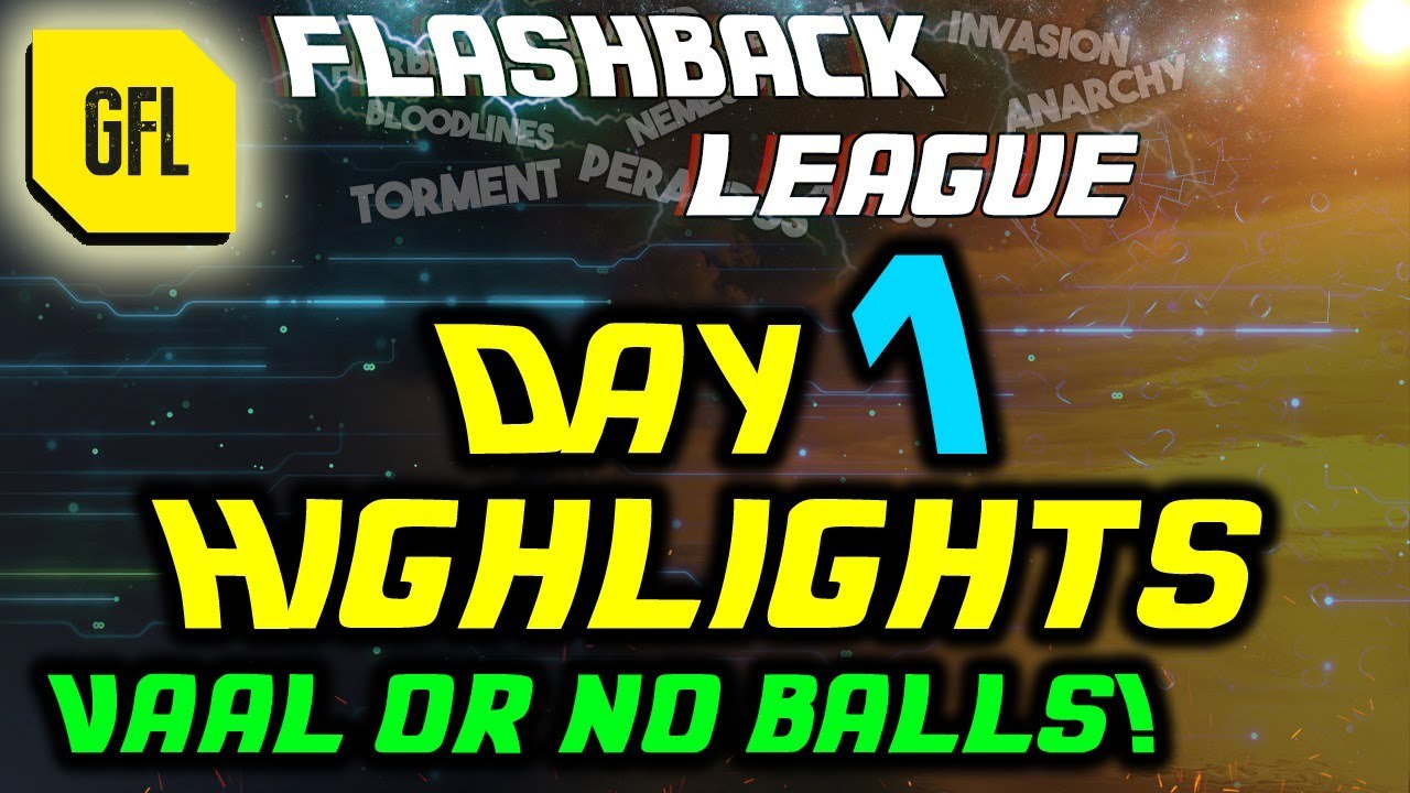 Path of Exile 3.2: Flashback League DAY #1 Highlights 