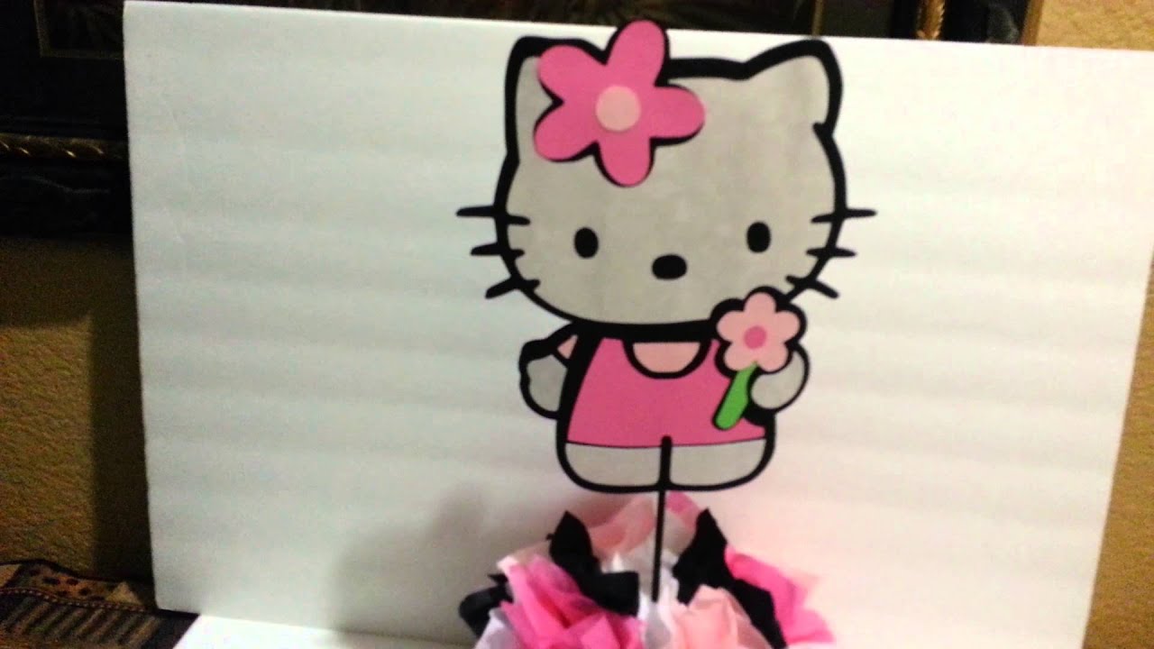 do it yourself hello kitty party decorations