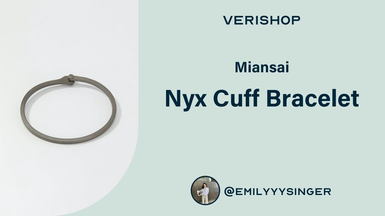 Miansai Screw Cuff Bracelet