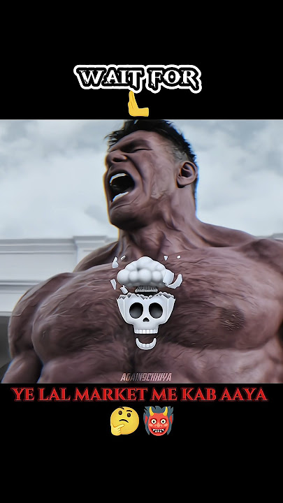 Ye To Gusse Me Sach Me Lal Ho Jata hai😱👹|#shorts#redhulk#marvel#mcuedit#trollfaceedit#hulk