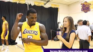 Meet Lakers Rookie Darius Johnson Odom - Media Day