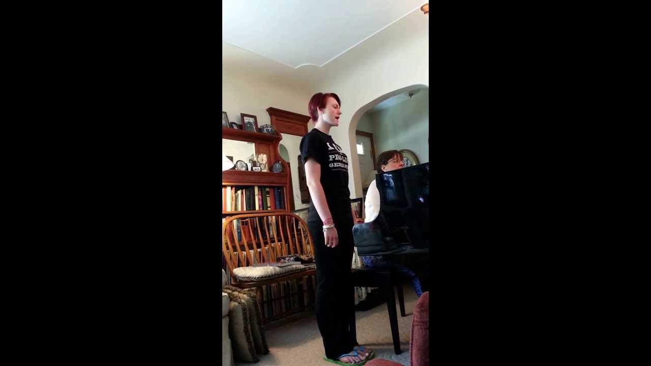 Mary Zolkowski, practice session July 2013