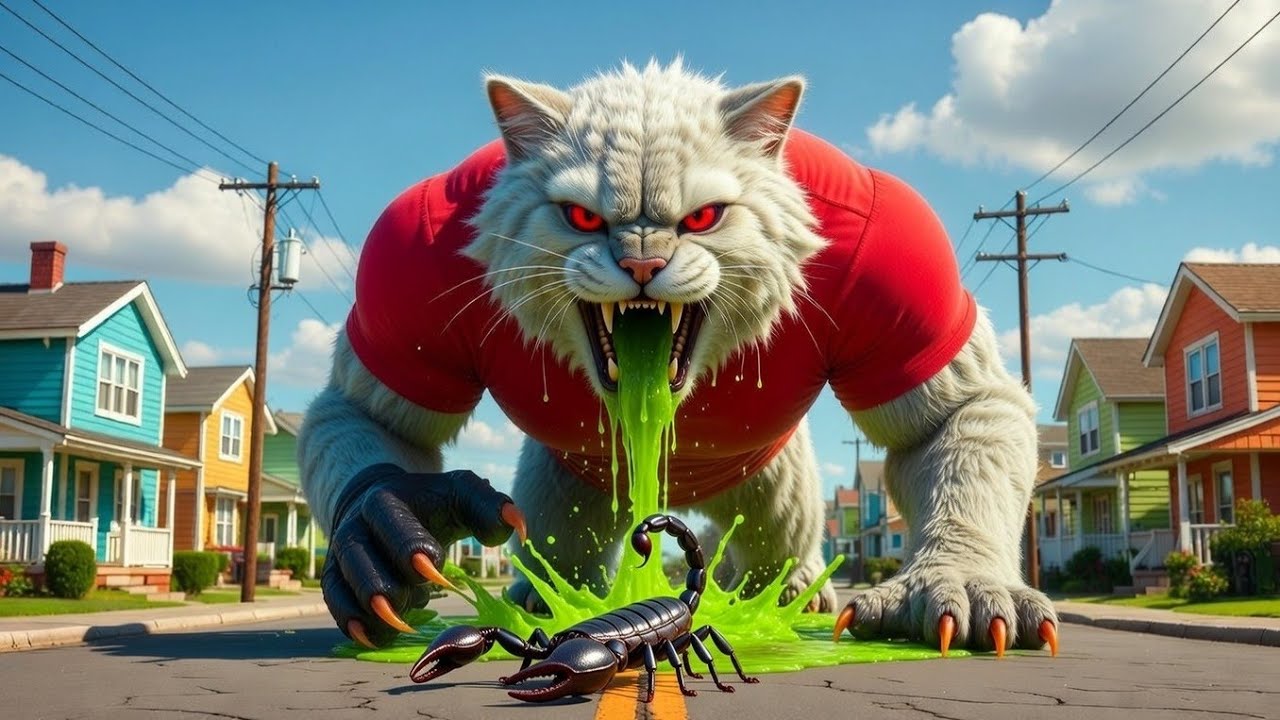 THIS CAT IS NOT NORMAL 😱