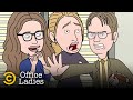 Why Angela Kinsey Will Never Forget Filming the “Dwight’s Speech” Cold Open - Office Ladies