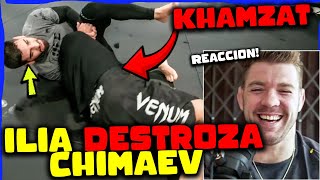 ¡EXCLUSIVO! Ilia Topuria DERRIBA a Khamzat Chimaev en SPARRING, Reacciones Salvajes
