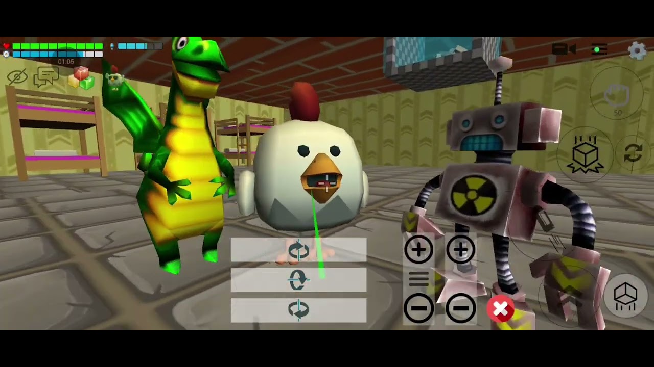 round 4 um jogo muito perigoso no chicken gun