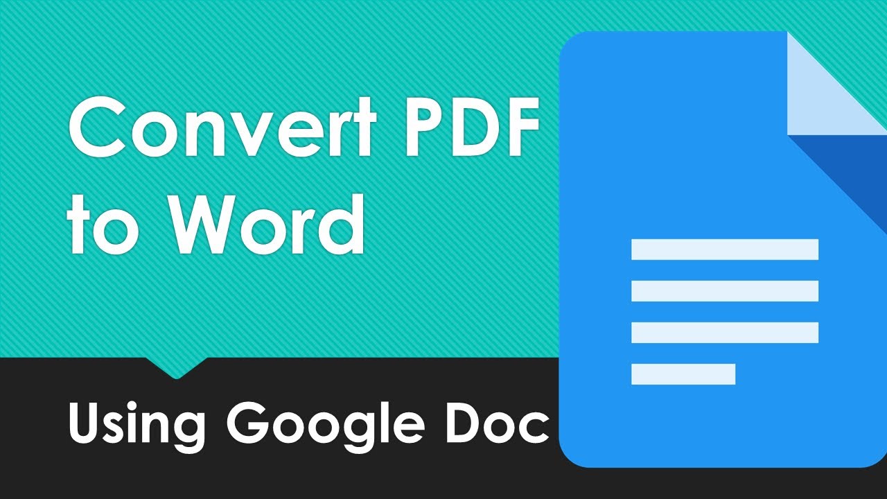 how-to-convert-pdf-to-word-using-google-doc-youtube