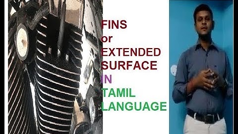Fins or Extended surface in Tamil Language