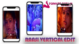 Raasi Vertical Very Hot Expression Song  Exclusive (Mobile View Only)