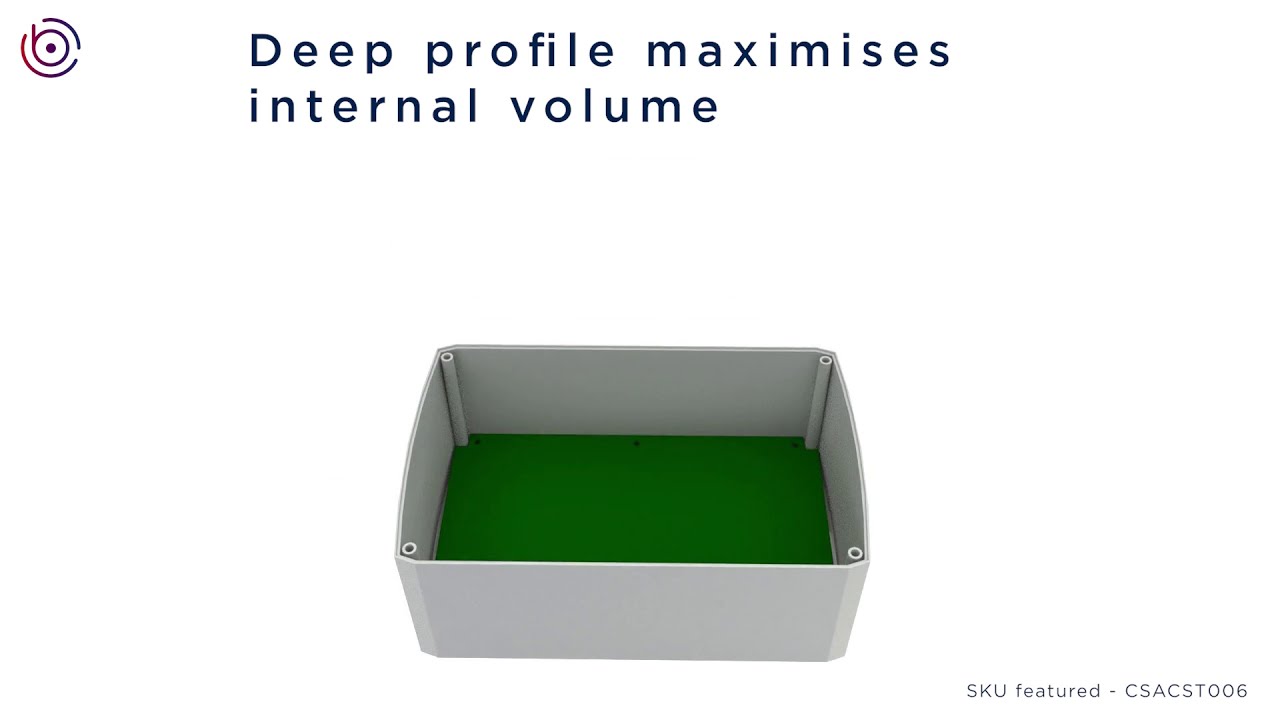 CamdenBoss - 1100 Series Recessed Electronics Enclosure