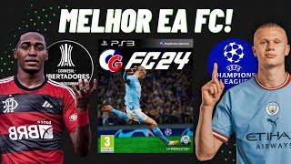 MELHOR EA FC 24 ESTÁ CHEGANDO para PS3! de GRAÇA! Champions, Menu, Data, E+