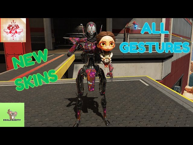 New Rare Skin for Revenant (Psychedelic Synth), All Gestures