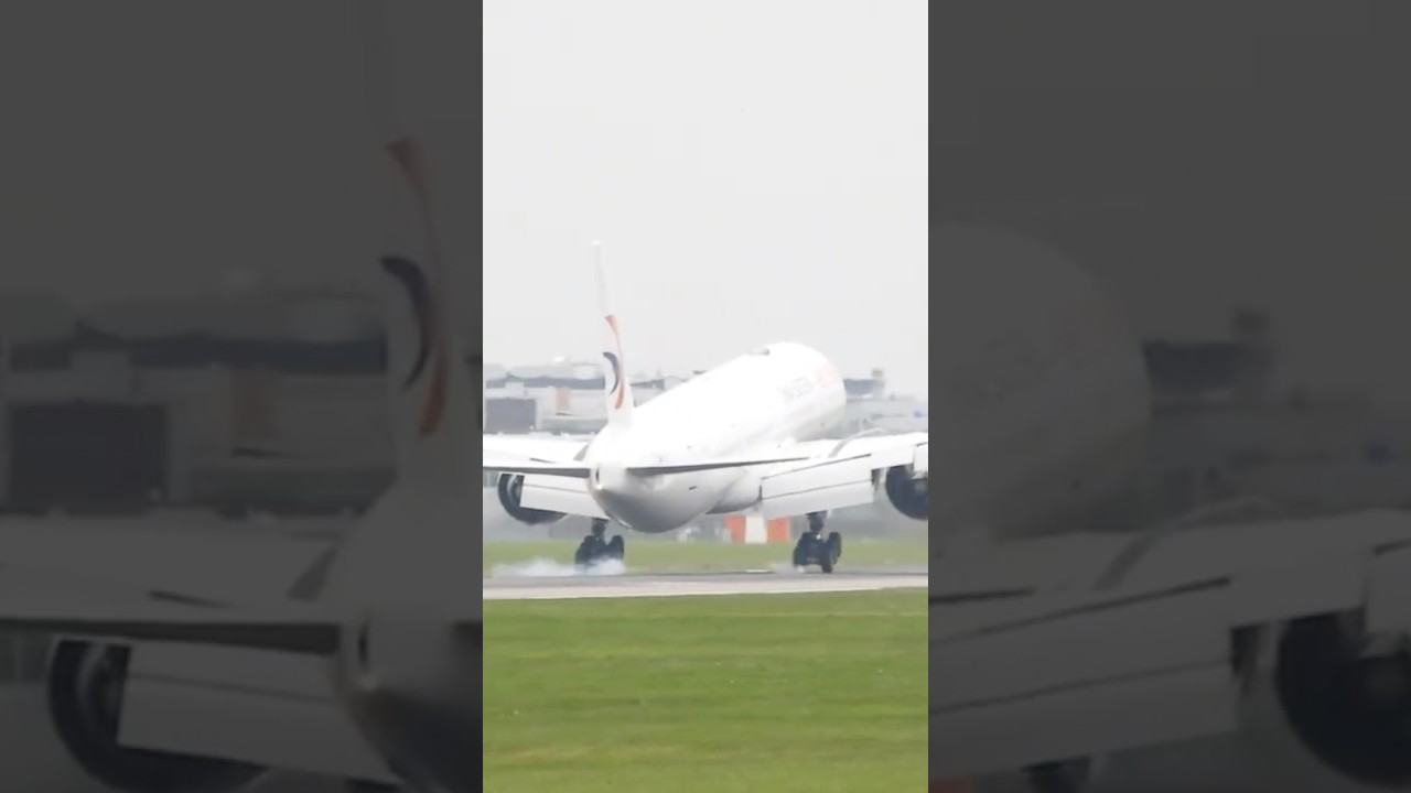 China Eastern 777 SMOOTH touchdown