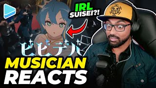 Suisei IRL?! Musician Reacts to Hololive - Suisei 'BIBBIDIBA' ビビデバ / 星街すいせい(official) MV   Lyrics