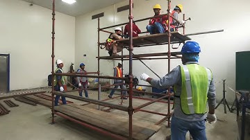 Scaffolding Erection & Dismantaling Practical Training Program