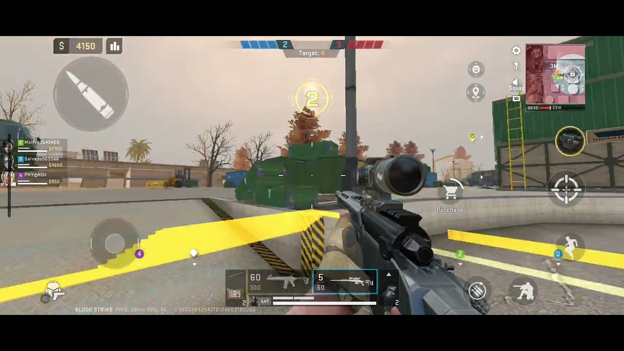 4v4 in blood strike game | longest 4v4 in blood strike max game ever 😂