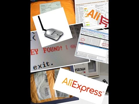 Распаковка Посылки Из Китая. Aliexpress WiFi Adapter Alfa realtek 8187l ВЗЛОМ WIFI