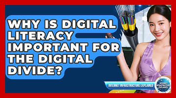 Why Is Digital Literacy Important For The Digital Divide? - Internet Infrastructure Explained