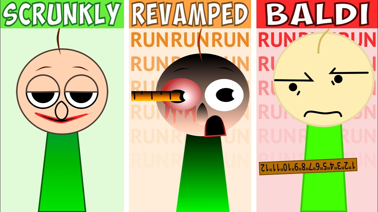 Incredibox Sprunki | Scrunkly VS Revamped VS Baldi