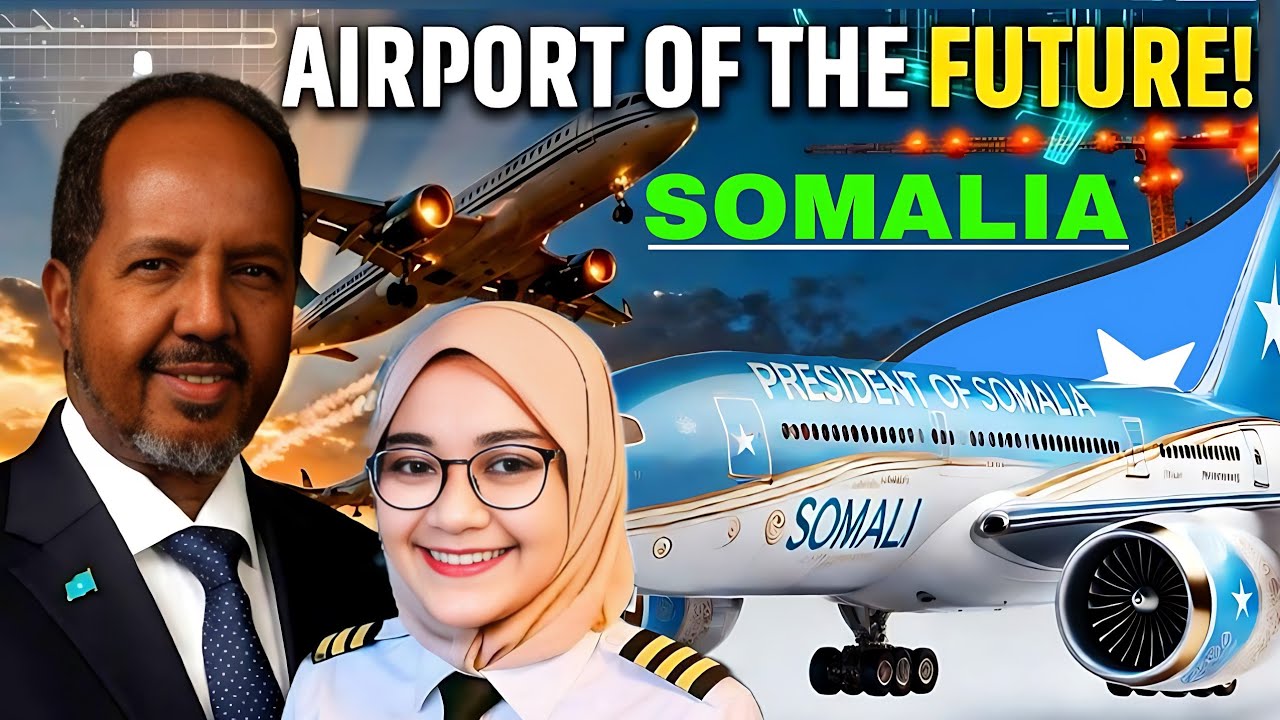 Новый аэропорт Сомали — чудо архитектуры // Город Мокадишу, международный аэропорт Сомали, 2025 год