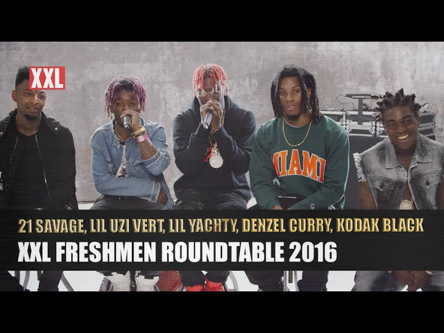 Lil Uzi Vert, Lil Yachty, Kodak Black, 21 Savage & Denzel Curry's 2016 XXL Freshmen Interview