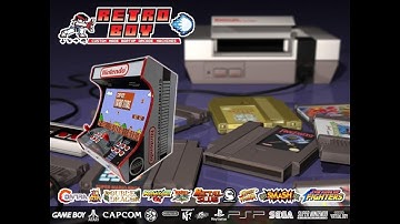 21” Nintendo Bartop Arcade with HyperPie, custom intro