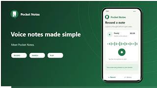pocket notes promo screenshot 5