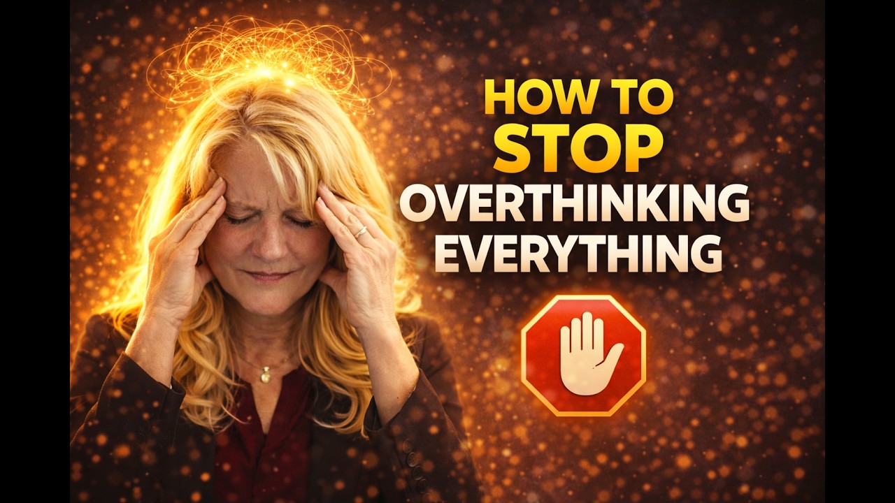 How to Stop Overthinking Everything - YouTube