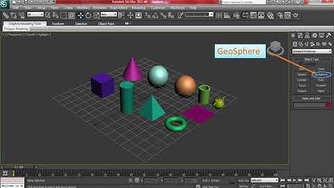 3ds max tutorial for beginners 3: Standard primitives Intro