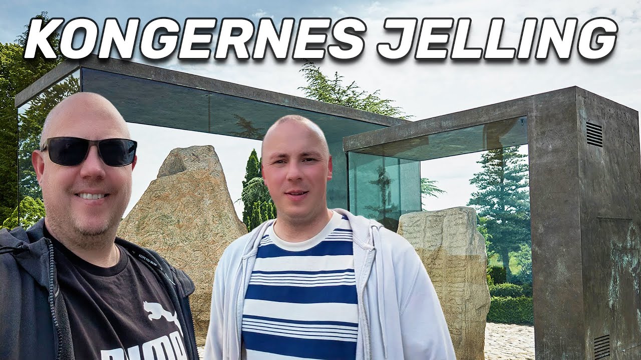 Kongernes Jelling Vlog - Discovering the Home of the Viking Kings in Denmark! 🇩🇰