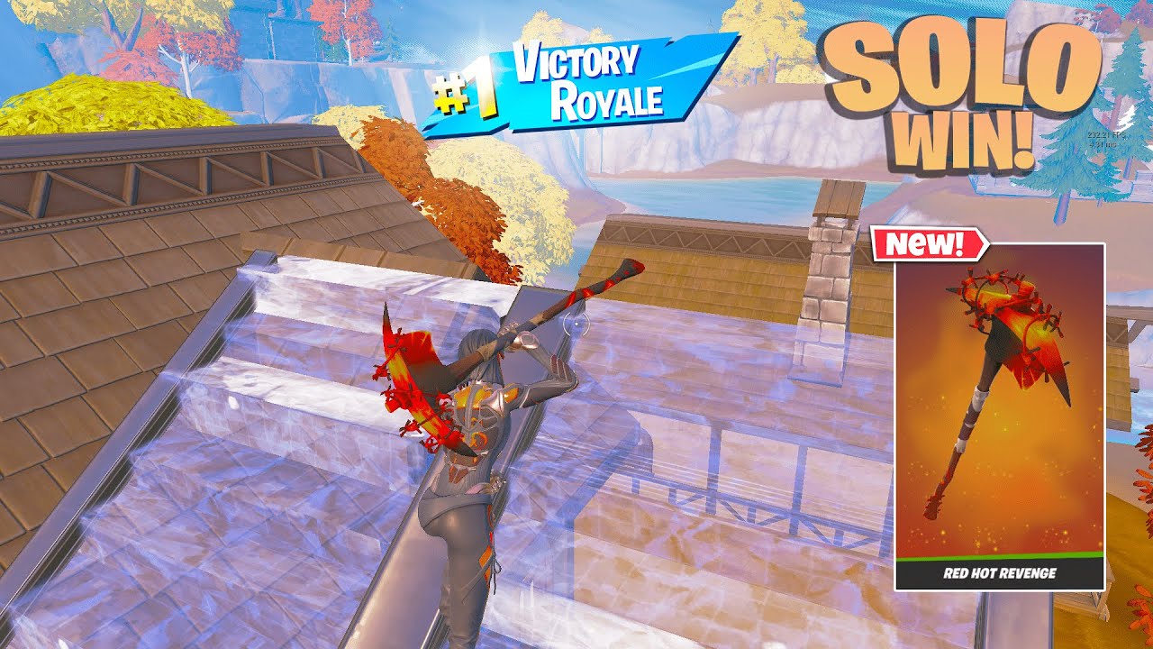 *NEW* RED HOT REVENGE Pickaxe Gameplay! (Raider's Revenge 2.0) - YouTube