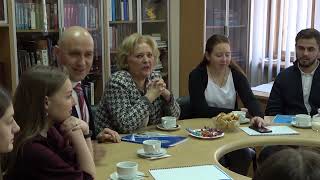 Ректор ДонНУ Светлана Беспалова встретилась со студенческим активом в Татьянин день