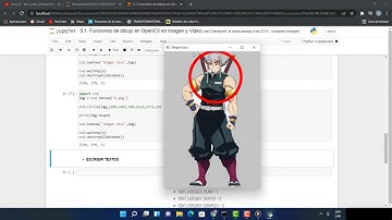 5.1. Aprendiendo OpenCV con Python - Funciones de dibujo en OpenCV en imagen y Vídeo.