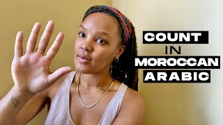 BLACK GIRL TEACHING Moroccan Arabic | Count with me in Darija + GIVEAWAY announcement!