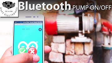 DIY Control Home Water Pump by Bluetooth With Android App Arduino Project Urdu, Hindi