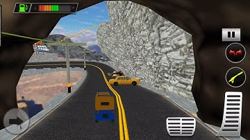 City Tuk Tuk Driving Simulator - Auto Rickshaw Offroad Mountain Driver - Android GamePlay #1