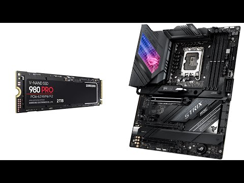 Как установить SSD M.2 в игровой WIFI ASUS ROG STRIX Z690 E