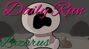 The Binding of Isaac Rebirth: Daily Run - Lazarus - [06.09.2016][No Commentary]