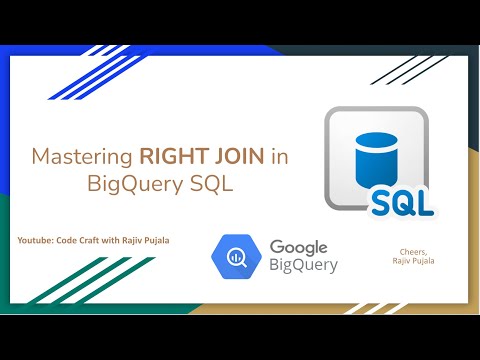 51. Mastering RIGHT JOIN in BigQuery SQL