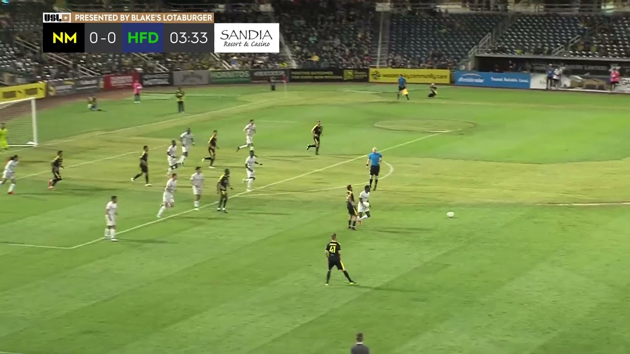 Matt Lampson with a Goalkeeper Save vs. New Mexico United