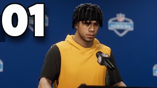 Madden 24 Superstar Career - PART 1 - NFL COMBINE & BEING DRAFTED (Let's Play/Walkthrough/Gameplay)