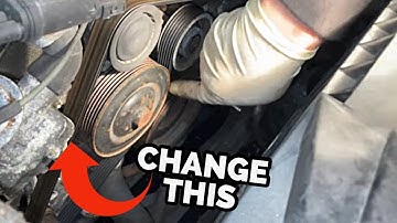 How To Replace Serpentine Belt 2002-2009 Mercedes Benz W211 E Class