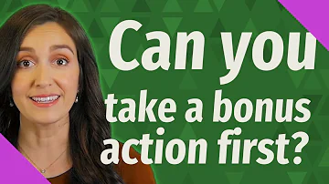 Can you use bonus action before extra attack?