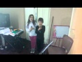 Rocío Y Facu cantan