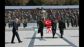 18 Mart Şehitleri Anma Günü ve Çanakkale Deniz Zaferi'nin 109. Yıl Dönümü Töreni