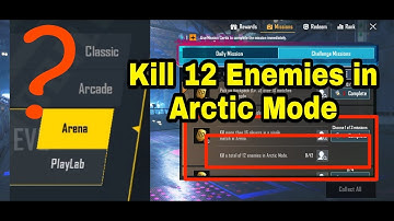 Kill a total 12 Enemies in Arctic Mode pubg ! Pubg Arctic mode