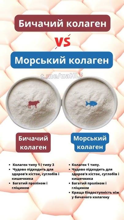Бичачий vs Морський коллаген #знижкагерба - YouTube