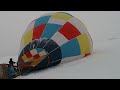 2020 Winter Hot Air Balloon experience